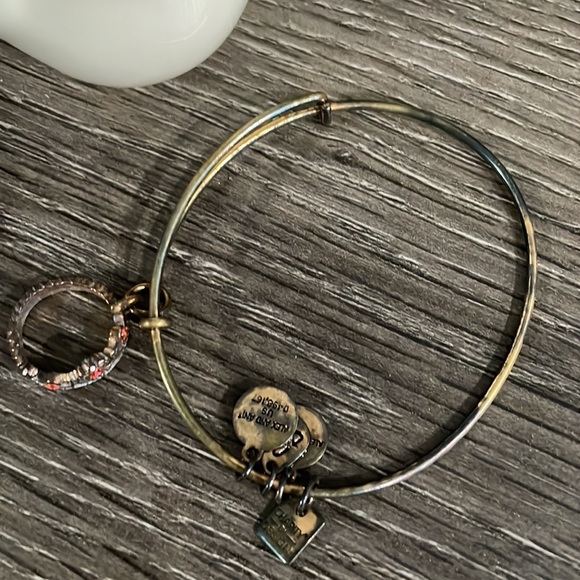 Alex and Ani Crown Bangle - Picture 3 of 3